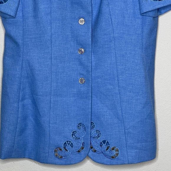 Vintage Morgan Miller‎ Skirt Set Blue - Picture 6 of 13